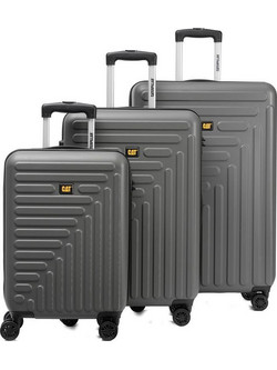 CAT Rockford 84683-671 Σετ Βαλίτσες 3τμχ Γκρι