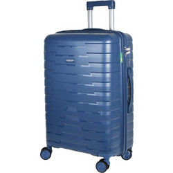 Colorlife 7950-02 Βαλίτσα Μεσαία 65x43x27cm με 4 Ρόδες Μπλε