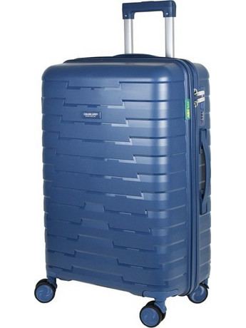 Colorlife 7950-02 Βαλίτσα Μεσαία 65x43x27cm με 4 Ρόδες Μπλε