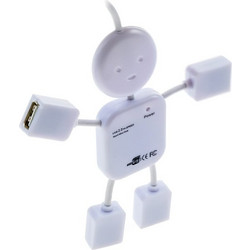1218.436 USB Hub 2.0 USB-A με 4 Θύρες USB-A