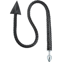 LateToBed Weave Devil Πρωκτική Σφήνα Tail Plug 108cm Μαύρη