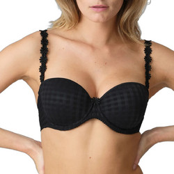 Primadonna Marie Jo Avero Σουτιέν Strapless με Μπανέλα Μαύρο 0100413ZWA