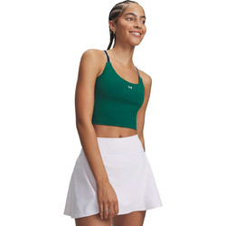 Under Armour Motion Sport Tape Tank Γυναικείο Αθλητικό Crop Top Πράσινο 6013779-312