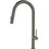 Karag Nola 10887-652-GM Μπαταρία Κουζίνας Πάγκου Διπλής Παροχής Ανάμεικτη με Ντουζ Inox