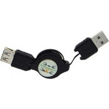Lancom 04.001.0139 Καλώδιο USB-A Male 2.0 to USB-A Female 0.8m Black 5τμχ