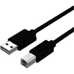 Unitek Y-C430GBK Καλώδιο USB-A Male 2.0 to USB-B Male 1m Black