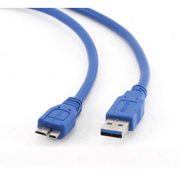 Cablexpert CCP-MUSB3-AMBM-10 Καλώδιο USB-A Male 3.2 to USB-B Micro Male 3m Blue