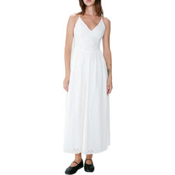 Grace & Mila Maxi Καλοκαιρινό Καθημερινό Φόρεμα Λευκό WIMALA147627