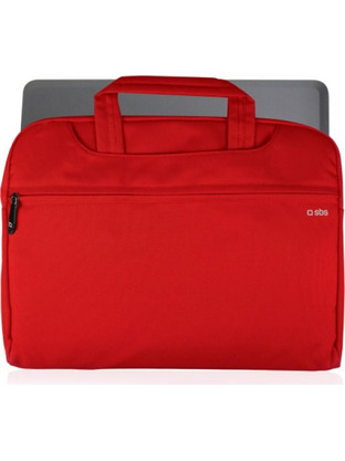 SBS NBSLEAVEBAG13R Τσάντα Laptop Χειρός 13" Red