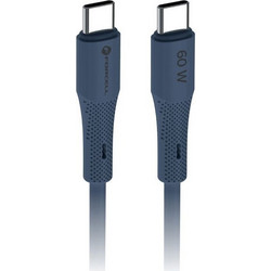 Forcell F-Energy C344 USB-C to USB-C 60W 1m Navy Blue