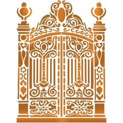 Stamperia Στένσιλ Σχέδια Gate 21x29.7cm KSG40600