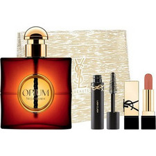Yves Saint Laurent Opium Eau de Parfum 90ml + Lipstick 1.3gr + Mascara 2ml + Cosmetic Bag