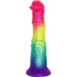 Guilty Toys Horse Fantasy Dildo με Βεντούζα 19.5cm Πολύχρωμο