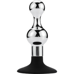 Guilty Toys Jaziel Πρωκτική Σφήνα 12cm Ασημί