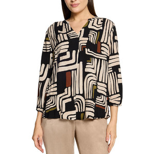 Betty & Co Γυναικείο Χειμερινό Top Μαύρο 8650/3106-9812