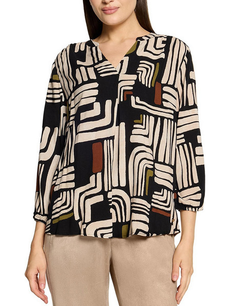 Betty & Co Γυναικείο Χειμερινό Top Μαύρο 8650/3106-9812