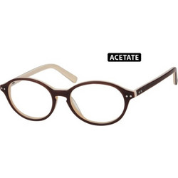 Sunoptic AM88C Ανδρικός Σκελετός Γυαλιών Οράσεως Κοκάλινος Μαύρος