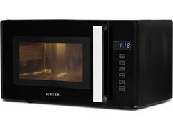 Singer MWG20BL DGT Φούρνος Μικροκυμάτων με Grill 20lt Μαύρος