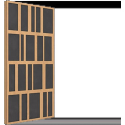 Vicoustic VicPattern Ultra Beat XL Ηχοαπορροφητικά Πάνελ 119x59.5x5cm 2τμχ Natural Oak