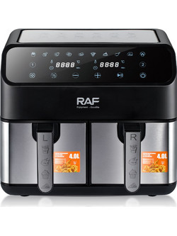 Raf R.5292 Air Fryer 8lt με Διπλό Κάδο