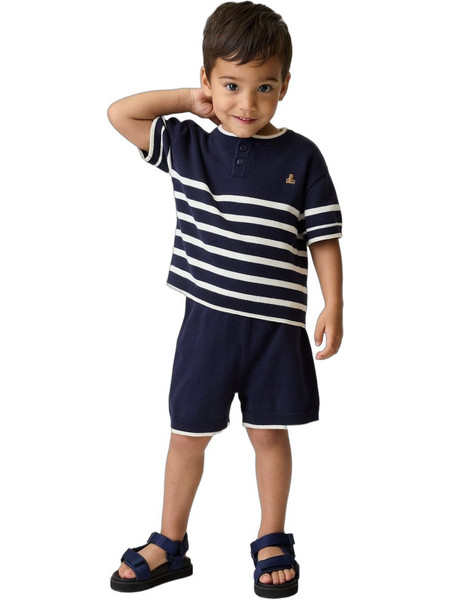 Gap Βρεφικό Σετ για Αγόρι Καλοκαιρινό Navy Μπλε 898718000