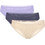 Sloggi Go Crush Mini Βαμβακερά Γυναικεία Slip με Δαντέλα 3Pack 10219682-M026