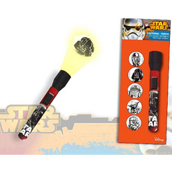 BAKAJI Φακός & Προβολέας 5 Εικόνων Star Wars