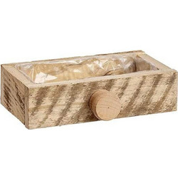 Συρταράκι Κρεμαστό Κασπώ Ξύλινο 24x14x6cm 55387