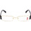 Levi's LS2505 012 Γυναικείος Σκελετός Γυαλιών Οράσεως Μεταλλικός Χρυσός Μαύρος