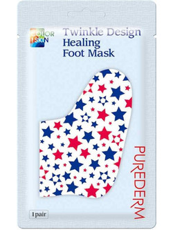 Purederm Twinkle Healing Ενυδατική Μάσκα Ποδιών