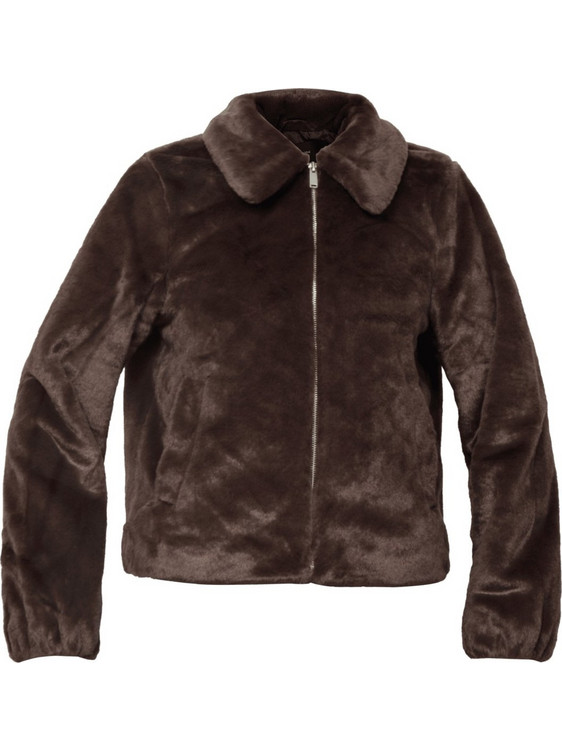 Vero Moda Γυναικεία Γούνα Κοντή Σοκολατί 10348779