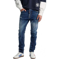 Dsquared2 Ανδρικό Τζιν Παντελόνι Slim Εφαρμογή Navy Μπλε S74LB1896S30664