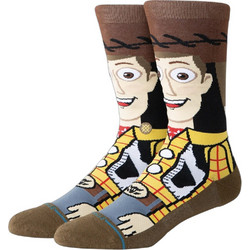 Stance Woody Ανδρικές Κάλτσες Ψηλές με Σχέδια Καφέ A545C26WOO-BRN