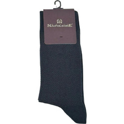 Monte Napoleone Ανδρικές Κάλτσες Ψηλές Navy Μπλε 97-0365-9768-2