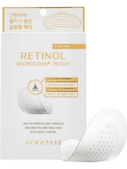 AcroPass Retinol Microcone Slim Type Microcone Patches για Αντιγήρανση & Ενυδάτωση με Ρετινόλη & Υαλουρονικό 3τμχ