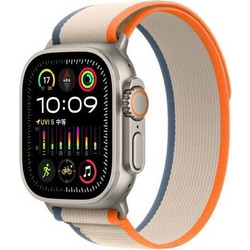 WiWu Trail Loop Band Λουράκι Υφασμάτινο Beige / Orange (Apple Watch 42 / 44 / 45 / 49mm)