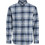 Jack & Jones Ανδρικό Πουκάμισο Βαμβακερό Μακρυμάνικο Μπλε 12302700