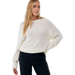 Mexx Γυναικεία Πλεκτή Μπλούζα Εκρού MF006605763W-110602