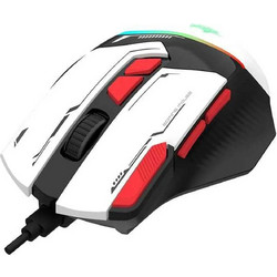 Tracer Gamezone Spectra Ενσύρματο Gaming Ποντίκι RGB 7200 DPI White