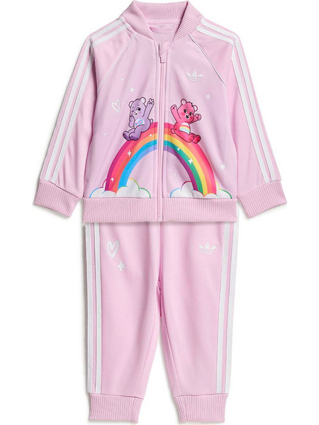 Adidas Care Bears Βρεφικό Σετ Φόρμας για Κορίτσι Ροζ KS4222