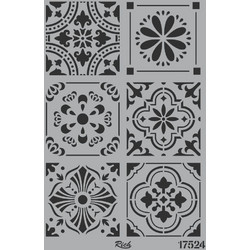 Rich Στένσιλ Σχέδια 33x48cm 524