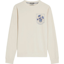 Scotch & Soda Ανδρικό Φούτερ Μπεζ 183336-270