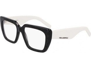Karl Lagerfeld KL6158S-006 Γυναικείος Σκελετός Γυαλιών Οράσεως Κοκάλινος Μαύρος Άσπρος