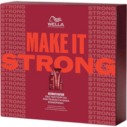 Wella Make It Strong Ultimate Repair Σετ Περιποίησης Μαλλιών Σαμπουάν 250ml + Conditioner 200ml + Leave In Conditioner 30ml
