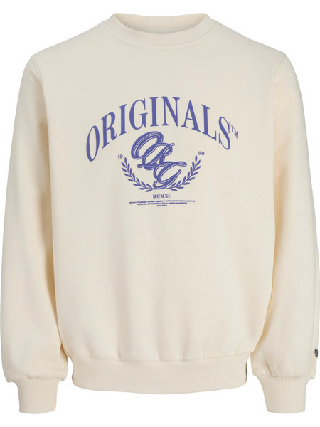 Jack & Jones Ανδρικό Φούτερ Μπεζ 12300058