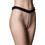 Milena By Paris Γυναικείο Sexy String Αυτοκινήτου με Δαντέλα & Πέρλες Μαύρο 60109