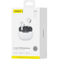 Foneng BL182 TWS Ακουστικά Bluetooth In Ear White