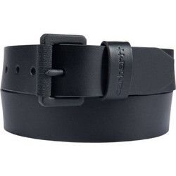 Carhartt Ανδρική Ζώνη Δερμάτινη Μαύρη 800621-002