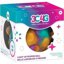 Make It Real Παιδικό Τρελομπαλάκι Light Up Popper Ball 14026
