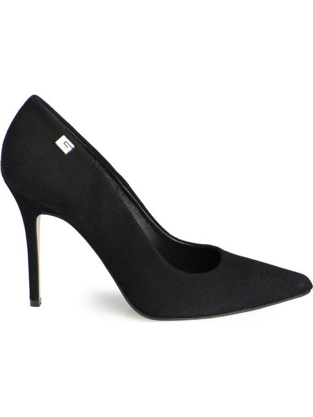 Guy Laroche Γόβες με Τακούνι Στιλέτο Μαύρες Suede 802W27000010